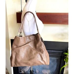 Coach Brown Leather Shoulder Bag